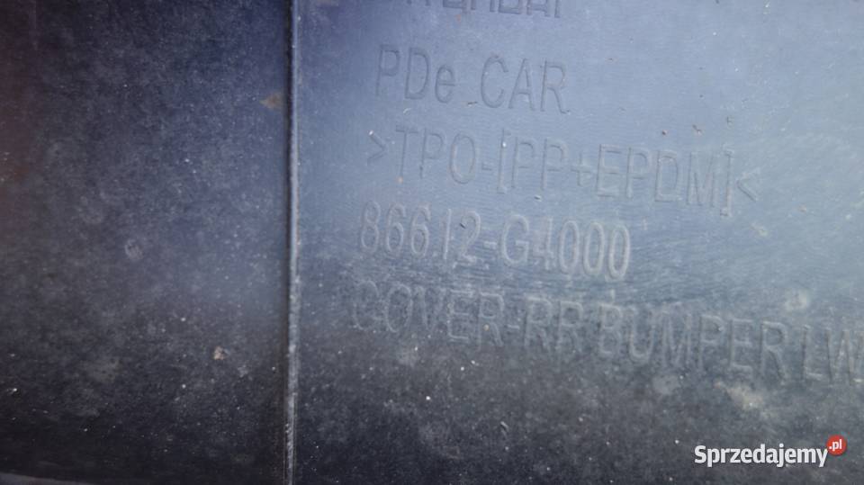 HYUNDAI I30 III HB 17 DOKŁADKA ZDERZAKA TYLNA