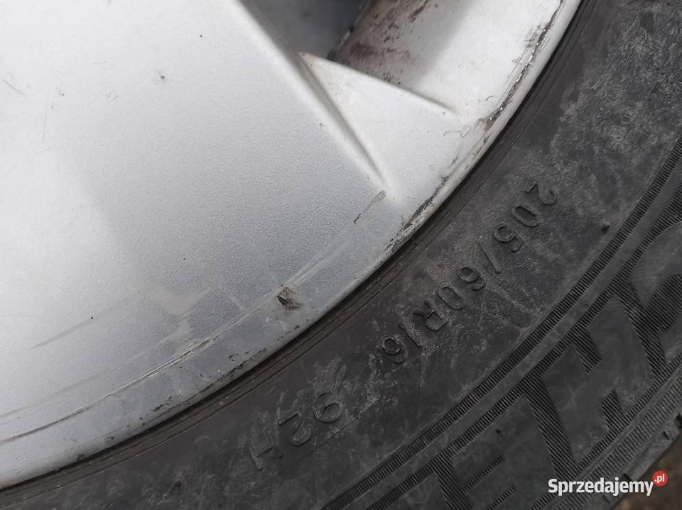 Koła alufelgi opel Vectra c 5x110 20560r16 opon Wyrzysk