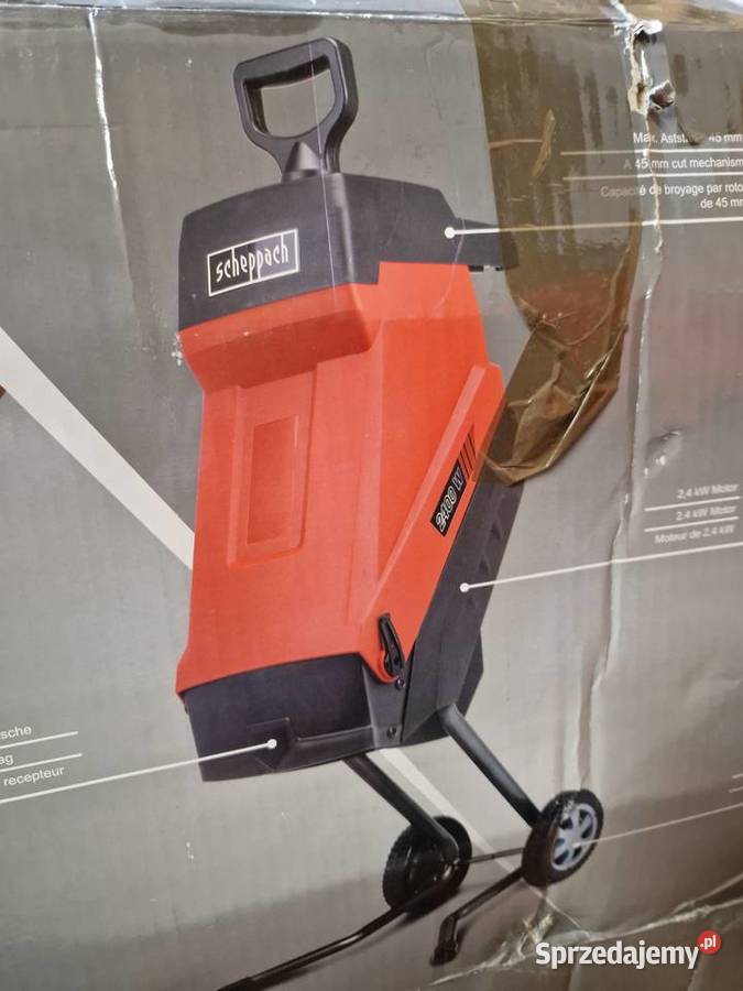 Rozdrabniacz ogrodowy Scheppach GS55 elektryczny Głogowa
