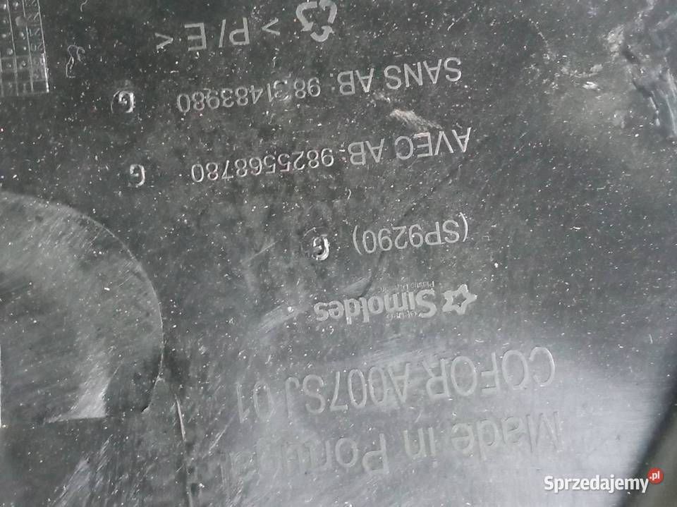 OSŁONA PROGU PRAWA LEWA KOMPLET Peugeot 2008 II świętokrzyskie