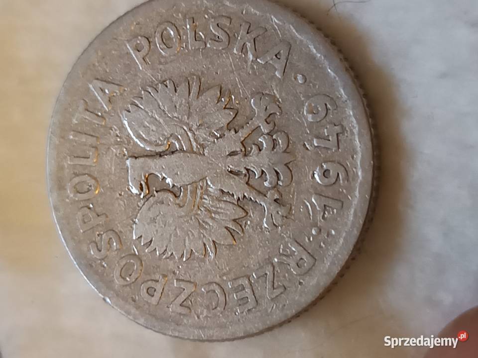 Sprzedam monete 1 zloty 1949 mala skretka Chełm