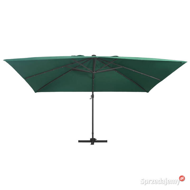 Parasol z LED i aluminiowym słupkiem 400x300 mazowieckie Warszawa