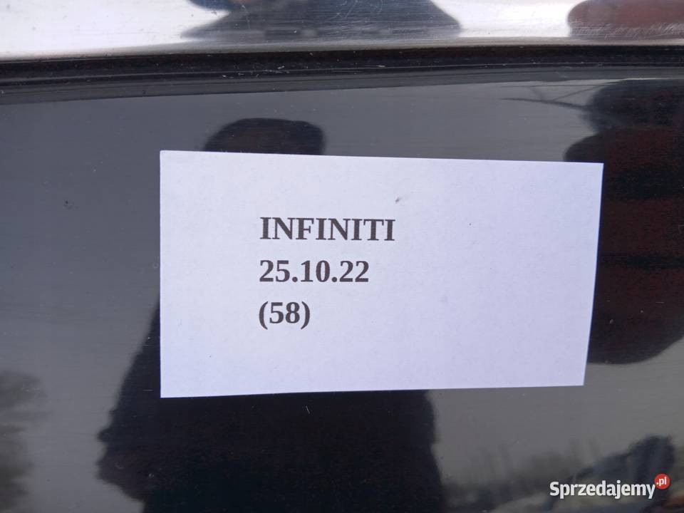 LISTWA ŁUCZEK CHROM INFINITI QX70 FX30 FX35 FX37 listwy boczne Nowy Tomyśl