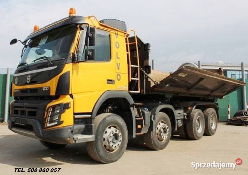 4 osiowa wywrotka 8x4 bordmatic Volvo FM 460 Eur 6