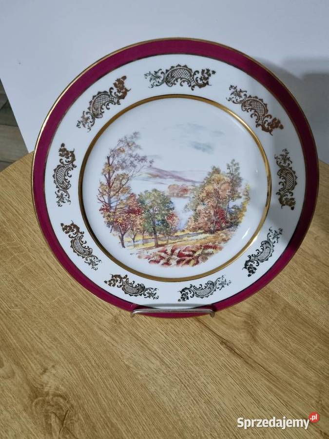 Talerz dekoracyjny odobny kolekcjonerski Limoges Wola Podłężna sprzedam