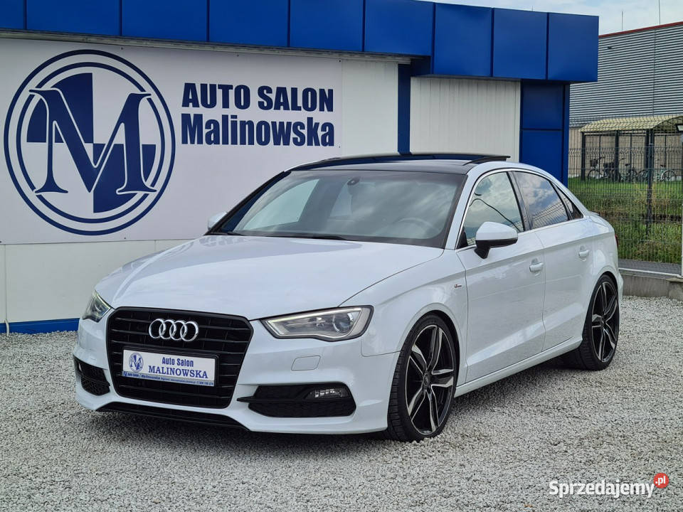 Audi A3 SLine Szyberdach Navi PDC Skóra ElFotel Wągrowiec sprzedam