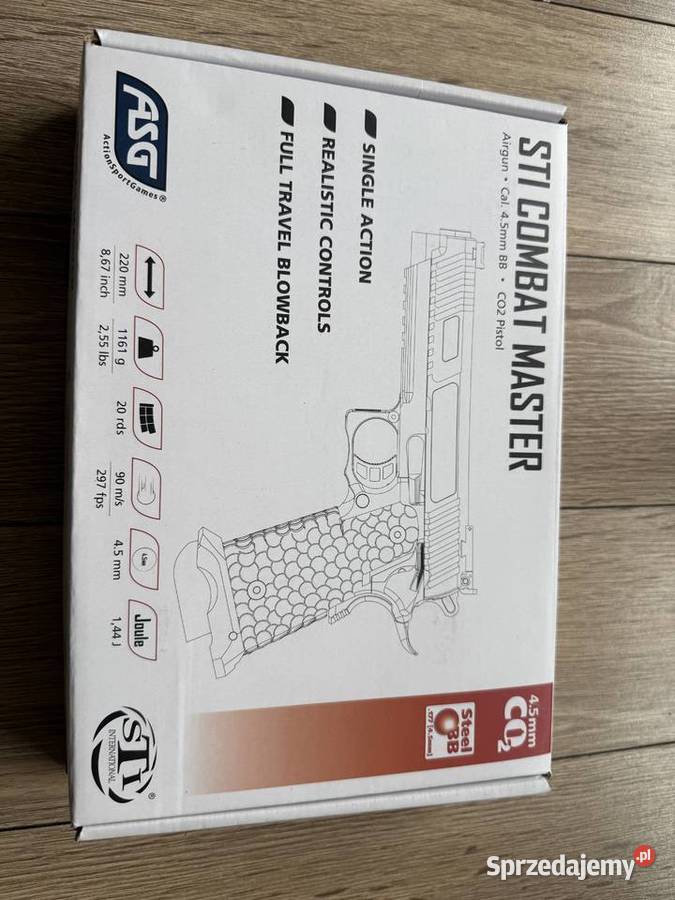 Wiatrówka na CO2 nówka paragon gwarancja Reda