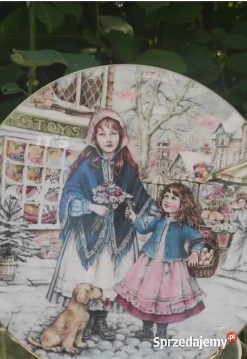 Royal Worcester A Posy for Mother talerz łódzkie