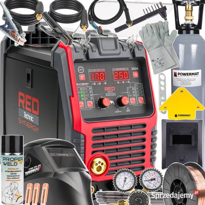 Spawarka Migomat MIG MMA TIG 250A Synergy ZESTAW śląskie sprzedam