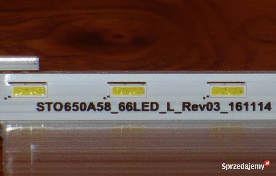Listwy LED STO650A5866LEDL i STO650A5866LEDR Lublin