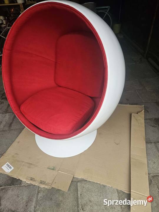 Fotel Gallipoli Biały Kula Ball 115cm Pecna sprzedam