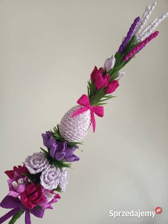 Palma wielkanocna z jajem warmińsko-mazurskie