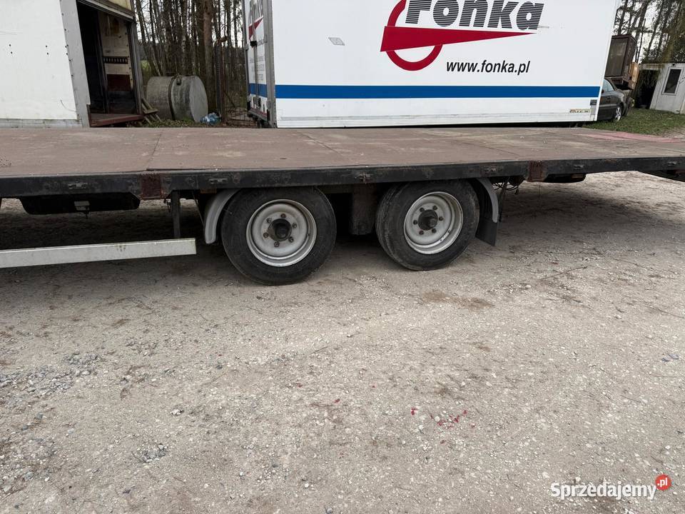 Przyczepa zamiana pod przyczepę pod minikoparke burtowe Sieradz