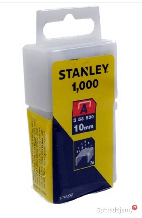STANLEY zszywki do takera TYP A 6mm lubelskie Lublin sprzedam