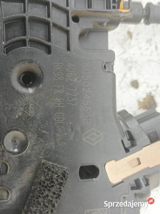 ZAMEK DRZWI PRAWY PRZÓD EU 805024563R Renault sprzedam