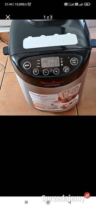 piecyk do wypiekania chleba Moulinex Nutribread Żory