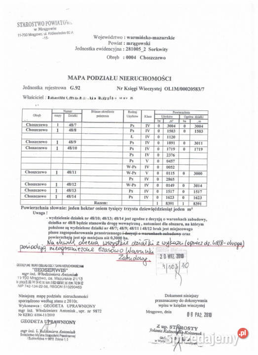 Działki z warunkami zabudowy jeziorem Jełmuń Choszczewo