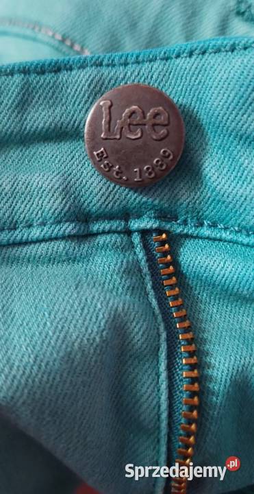 Spodnie jeansowe 36S Lee Lacoste śląskie