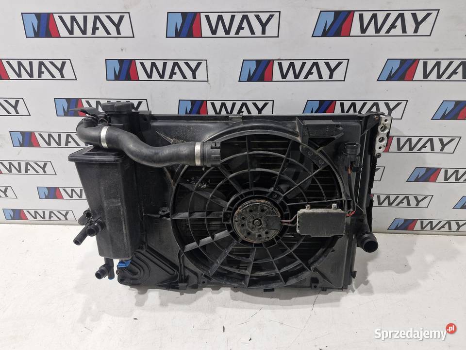 7510617 BMW E46 KOMPLET CHŁODNIC WODY KLIMY osobowe