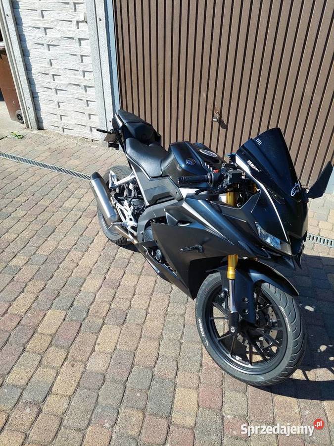 Yamaha r125 2019 salon polska bezwypadkowy Bobrzany