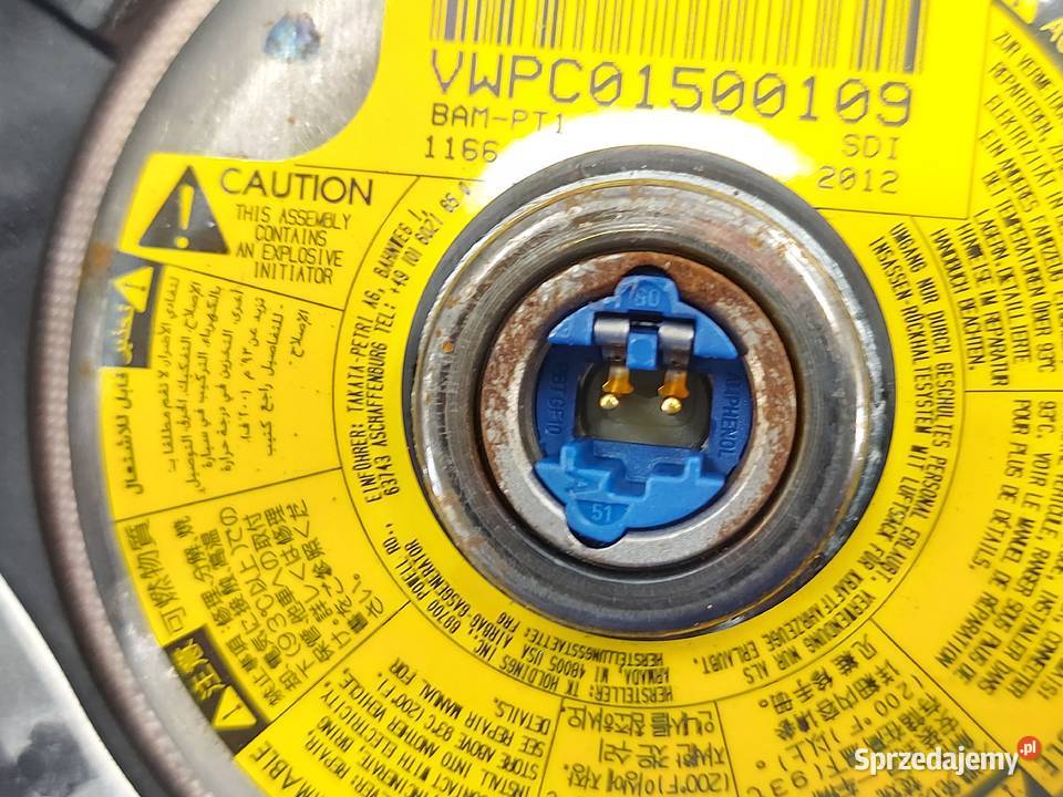 CITROEN DS3 12r poduszka AIRBAG 96718893ZD Poduszki powietrzne Kielce