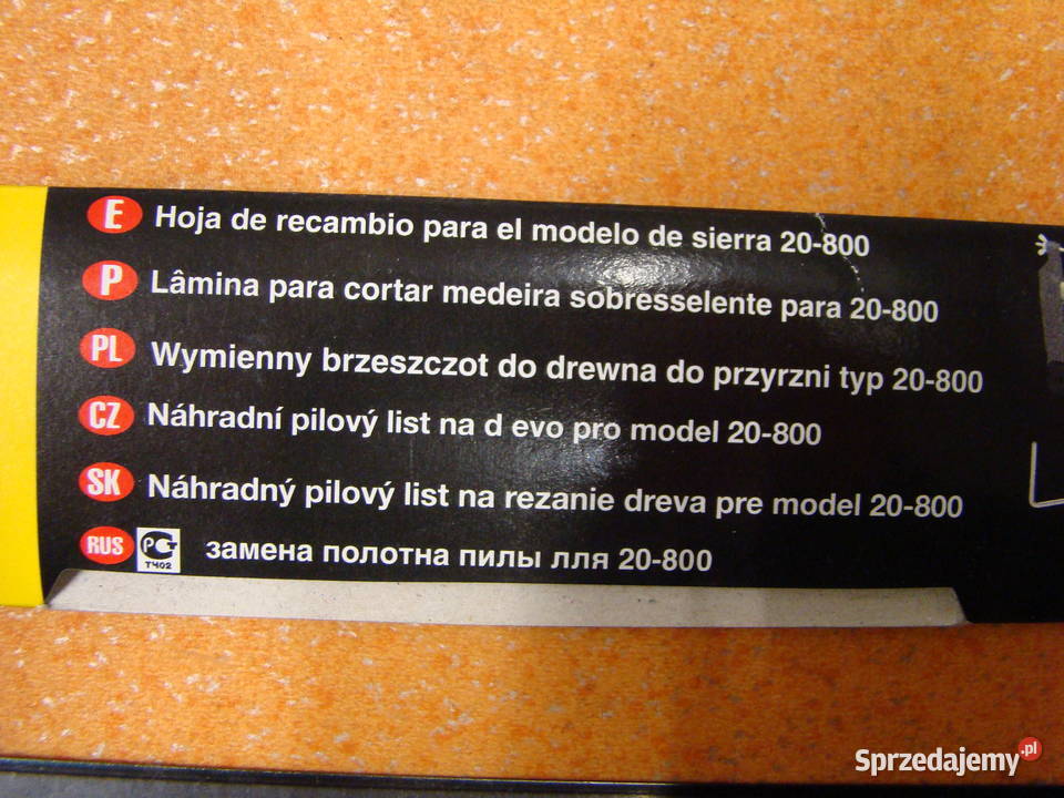 Brzeszczot wymienny do piły ramowej STANLEY Ref Bielsko-Biała
