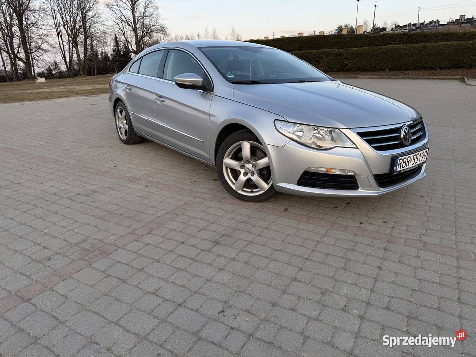 Volkswagen Passat CC 20 TDI 170 2009 r stan srebrny Brzozów