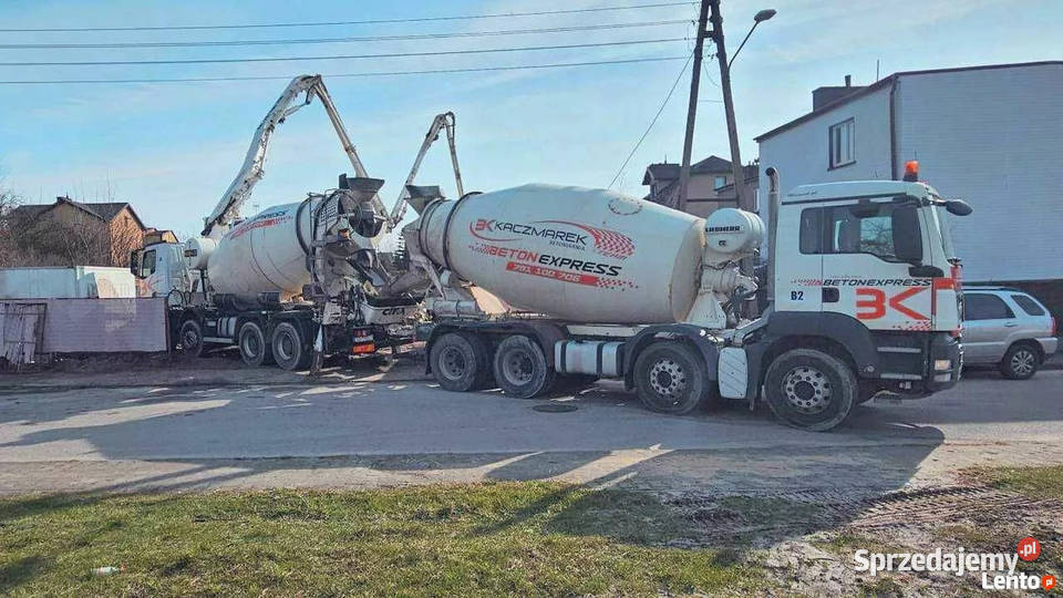 BETON Towarowy Pompa Transport Olkusz Klucze sprzedam