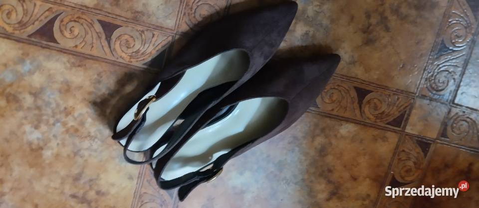 Buty damskie w kolorze brązowym Półbuty sprzedam
