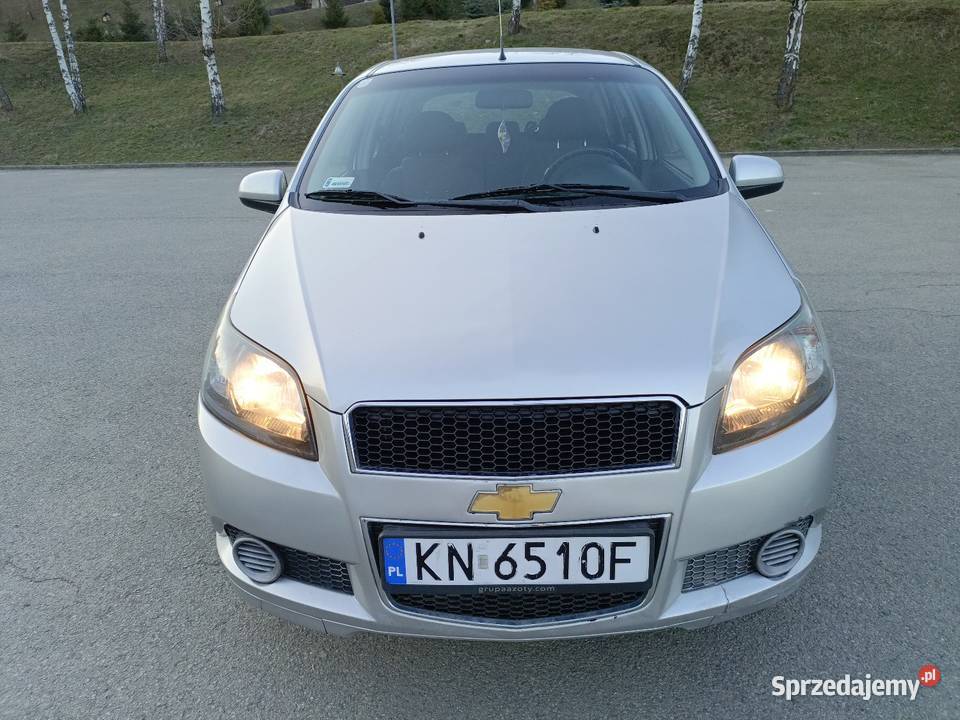 Chevrolet Aveo LS 12 Benzyna Alufelgi z oponami komputer pokładowy Laskowa sprzedam