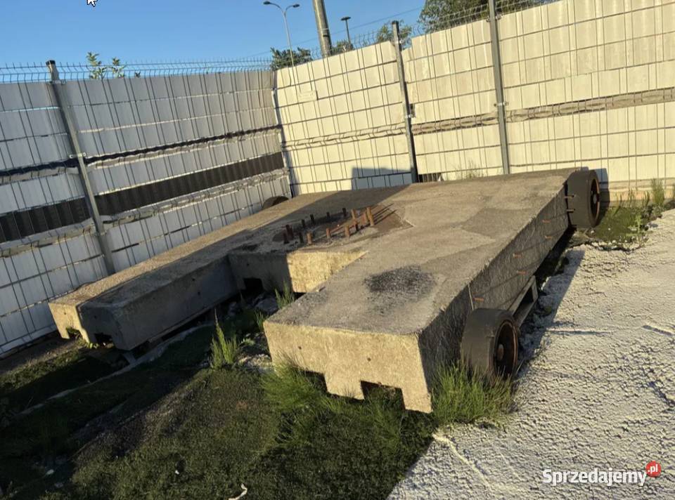 Bloki balastowe pod reklamę słup reklamowy baner Warszawa