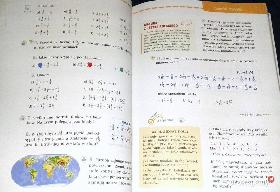 Matematyka z plusem 5 Wersja nauczyciela M miękka Chełm