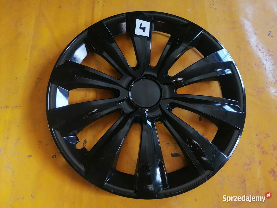 kołpaki 16czarne Delta komplet 4 osobowe łódzkie Piotrków Trybunalski sprzedam