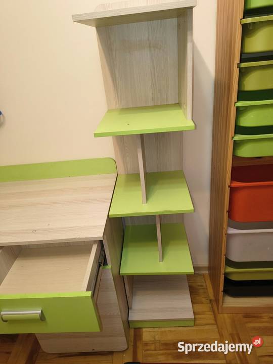 Biurko 120x76x55 i regał młodzieżowy Lorento Poznań