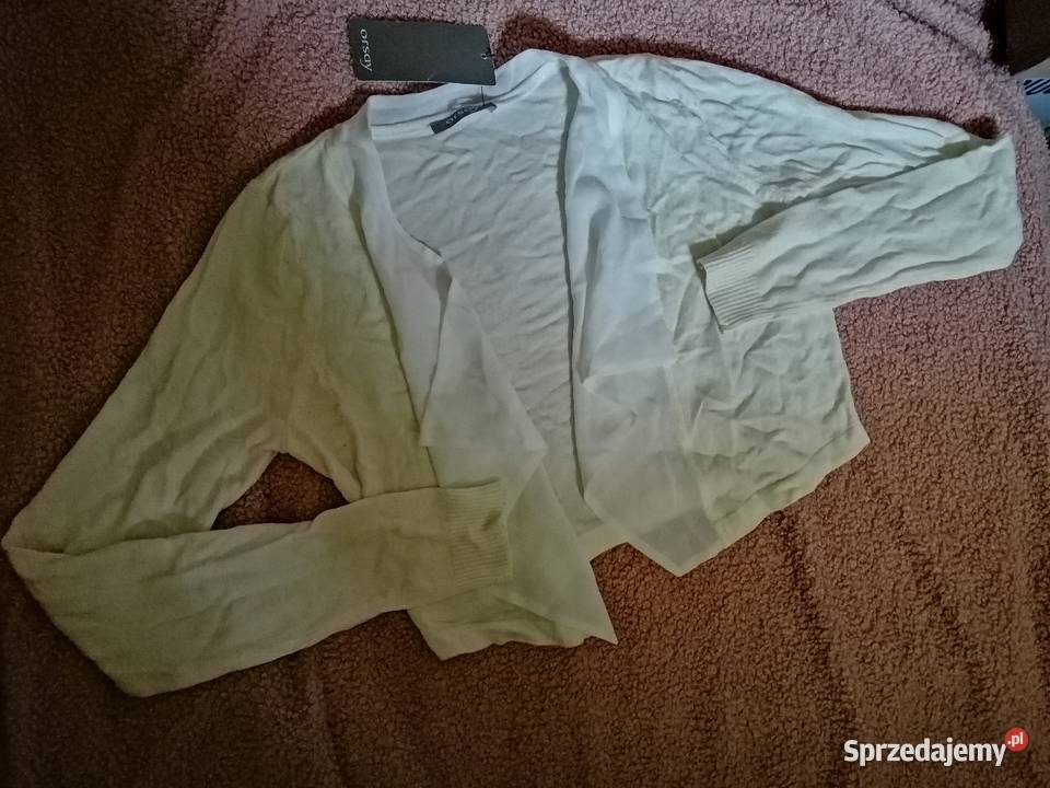 Orsay NOWY sweter sweterek narzutka crop bolerko Rozmiar 34(XS) Leszno