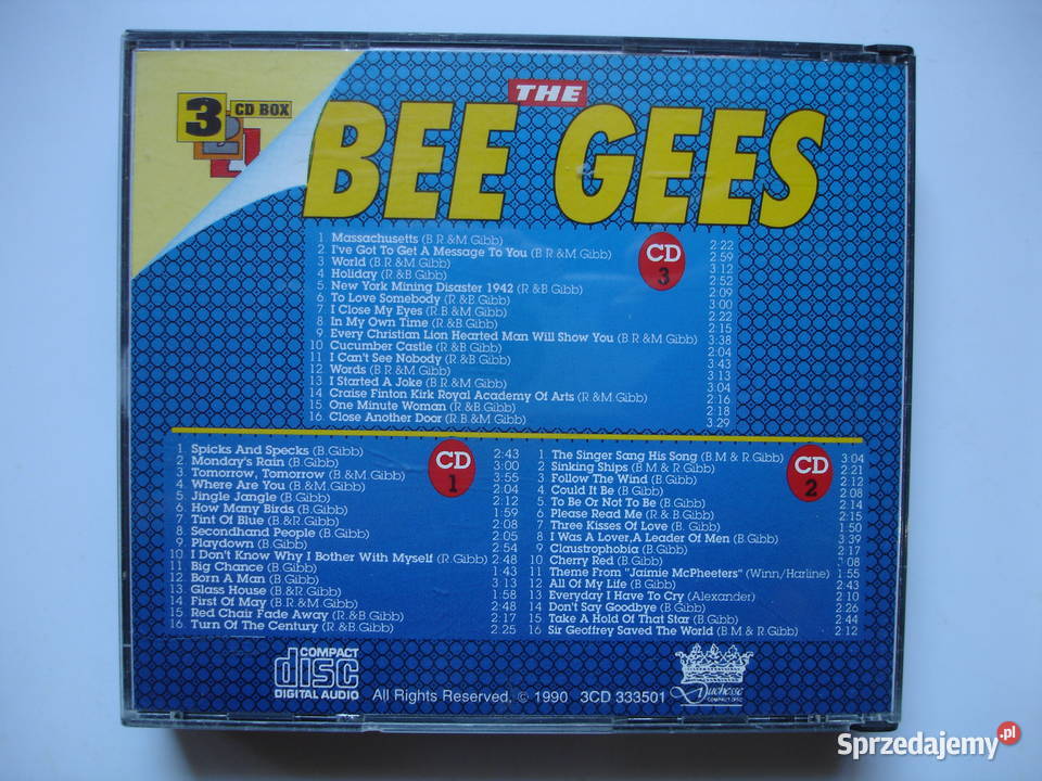 BEE GEES 3CD Box 3 i więcej Zielona Góra