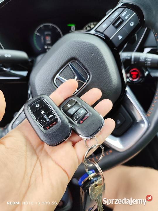 Kluczyk Honda Civic CRV Hrv Kodowanie osobowe Mogilany