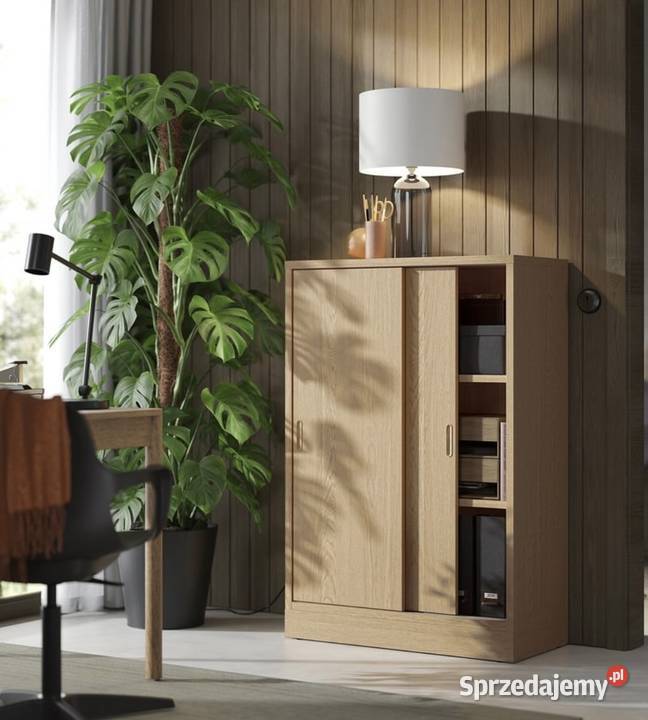 Szafka komoda drewniana przesuwana vintage retro 37cm Częstochowa