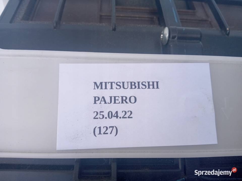 NAGRZEWNICA MITSUBISHI PAJERO SPORT II osobowe Nowy Tomyśl