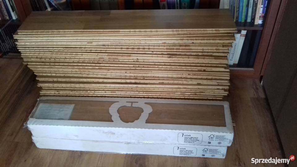 Deska Barlinecka drewniana kolor dąb 39m2 mazowieckie Warszawa