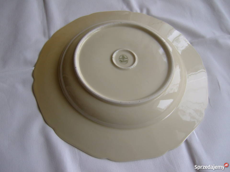 Talerz patera półmisek duży 32 Hohenberg 1939 do Porcelana i szkło Łódź