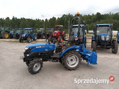 Ciągnik komunalny ogrodowy Solis 16 4x4 Bytów Zaczep dolny