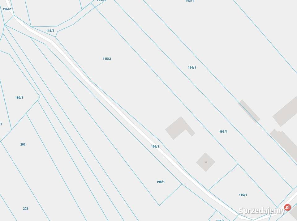 Nieruchomość działki z zabudową