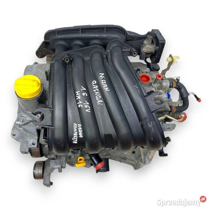 SILNIK PRAWDZIWY Nissan Qashqai 16 16V wersja na Chełm