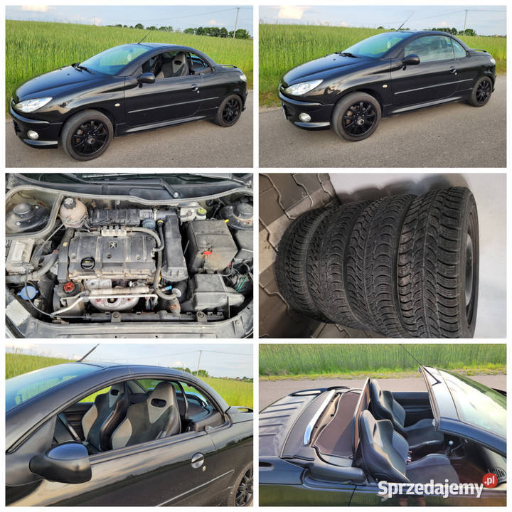 Peugeot 206cc 16 2 letni LPG bogata wersja 2 bluetooth Lublin