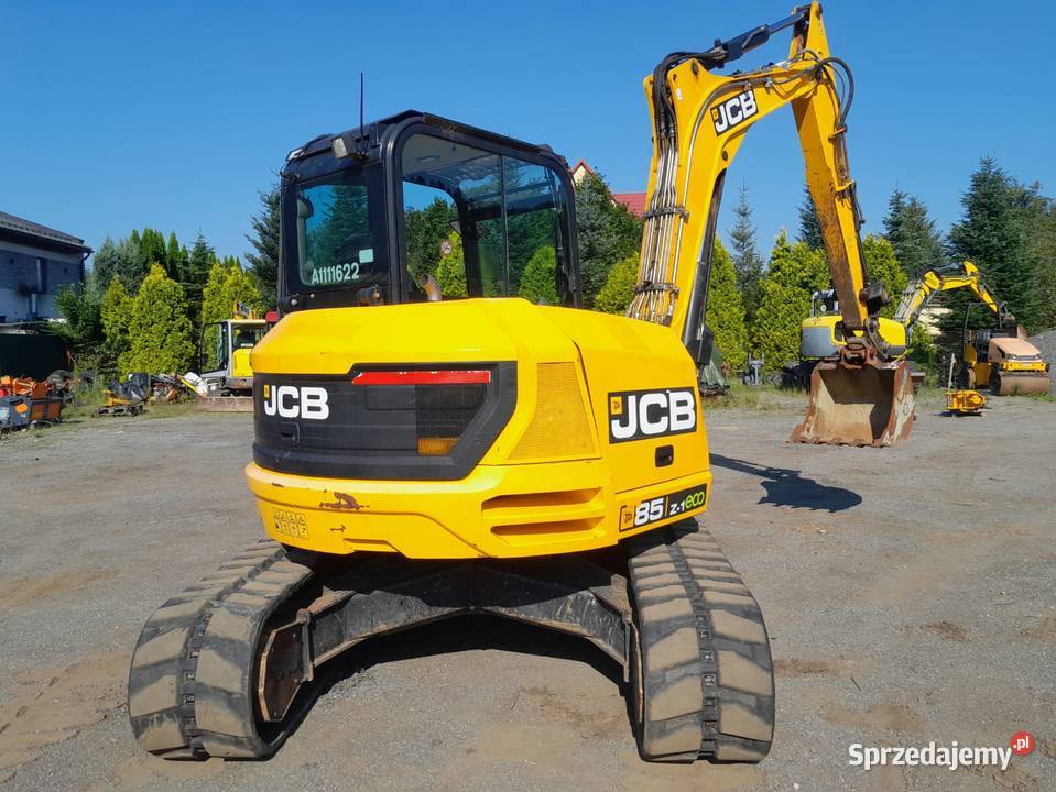 Koparka gąsienicowa JCB 85Z1 2019r szybkozłacze Koparki Maków Podhalański sprzedam