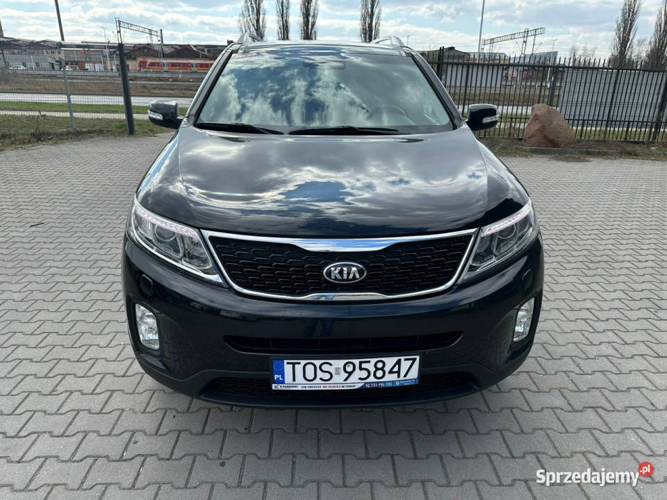 Kia Sorento 20crdi 4x4 7os Ciemne szyby Czarna tempomat Ostrowiec Świętokrzyski