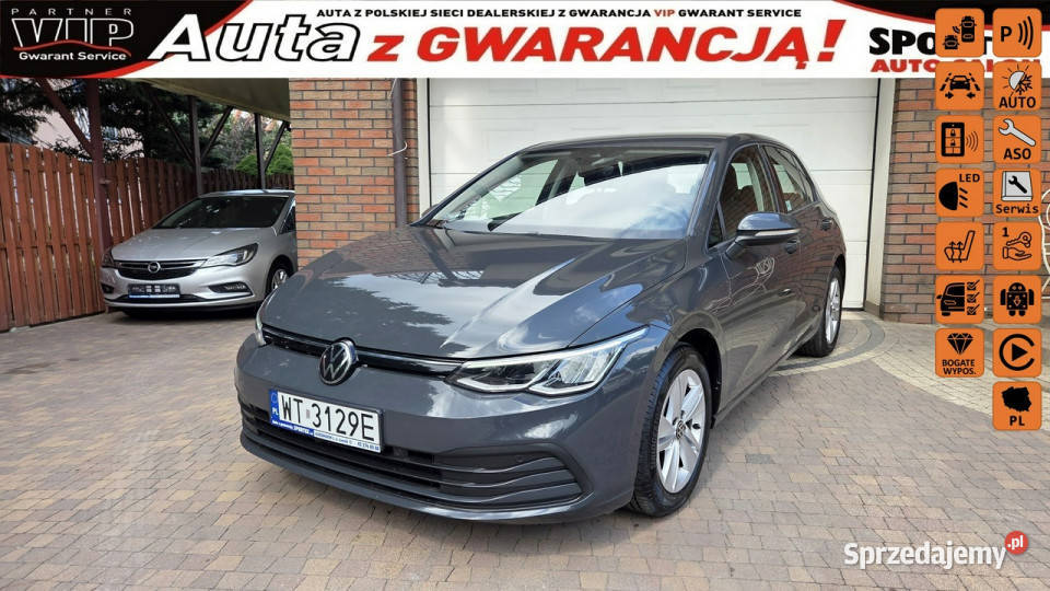 Volkswagen Golf 15 TSI EVO 130 LIFE ACC Front Aleksandrów Łódzki