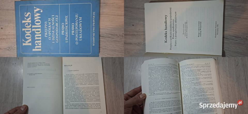 Kodeks handlowy 1990 Rzadkie wydanie do kolekcji wielkopolskie