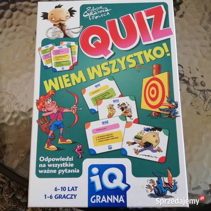 Gra QUIZ Wiem wszystko Sieradz